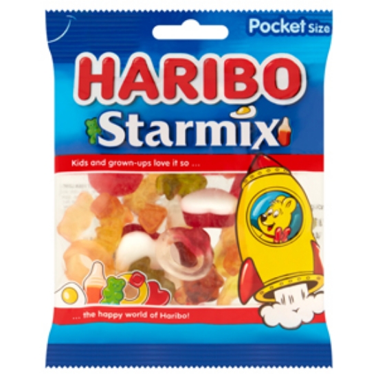 Picture of Haribo Starmix Bags 90g x24